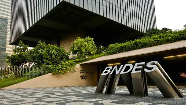 Frente do prédio BNDES